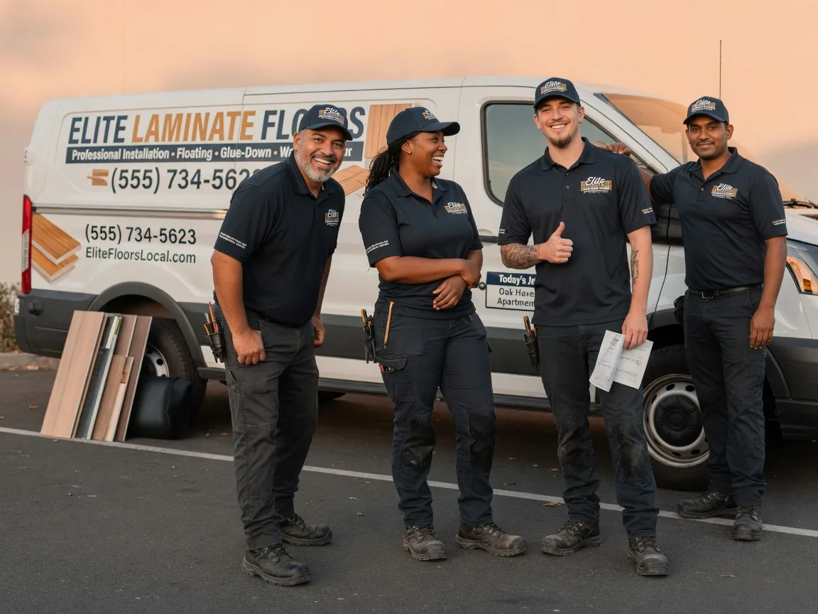 Laminate flooring installation company in Webb, IA
